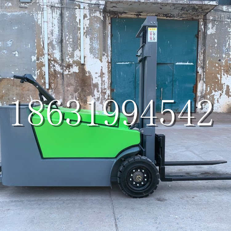兴和县小型电动叉车1吨2吨步行站驾式电瓶堆高充电装卸车液压升降车铲车